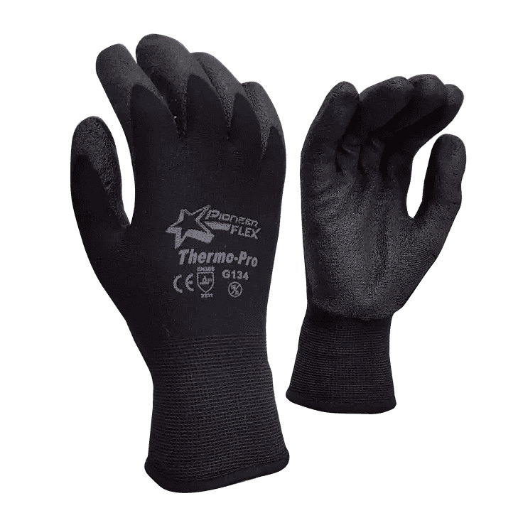 Flex Thermo-Pro PVC palm acrylic nylon freezer gloves Abrasion-Lv2