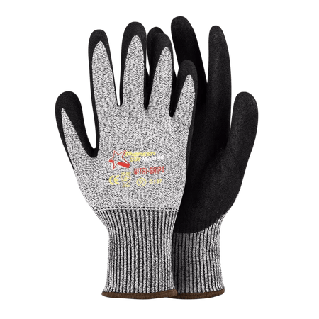 Cut master Nitrile-Gripa nitrile palm cut-resistant gloves Cut-Lv5
