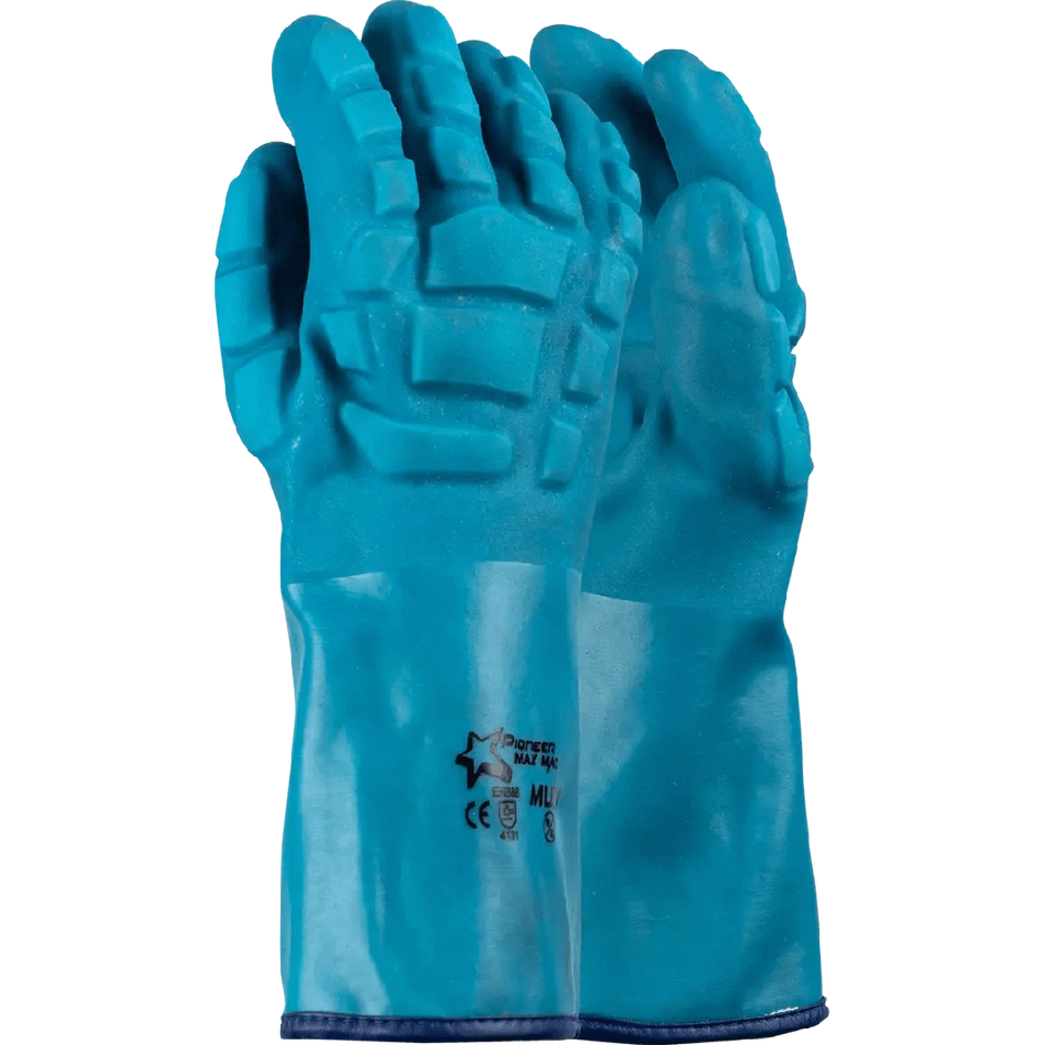 Maxmac Multi-purpose + impact pads cut-resistant gloves Cut-Lv5
