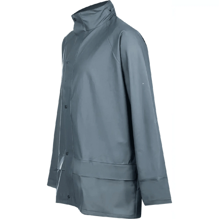 Heavy-duty navy blue PU Storm guard rain suits