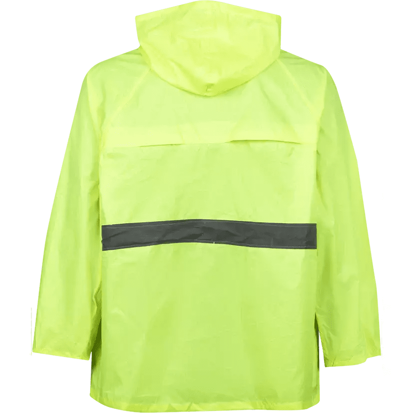 Reflective Hi-vis rubberised rain suits