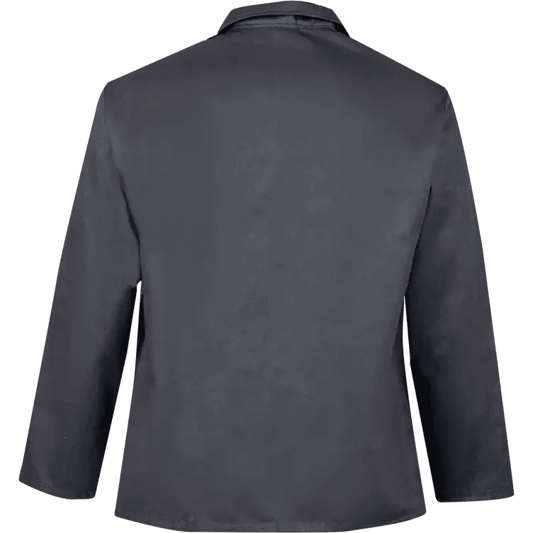 Black 195gsm 80/20 polycotton conti-suit