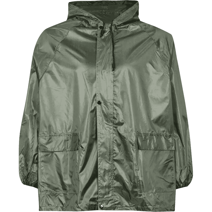 Rubberized rain suits