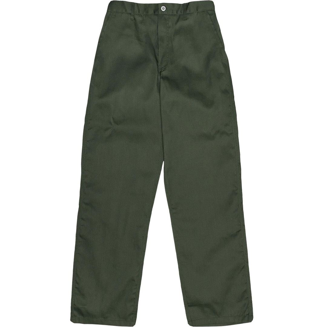 Olive green 195gsm acid resistant cotton conti-suit