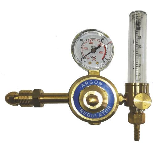 Argon + Co2 Heavy duty brass gas flow meter