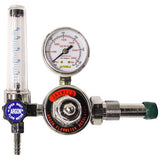 Argon + Co2 chrome gas flow meter
