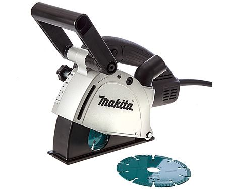 125mm Concrete wall chaser saw 1400W 10000rpm 30mm-Cut