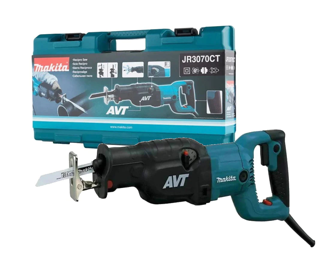 Makita JR3070CT 32mm AVT Reciprocating saw 1510W 255mm-Cut || Online ...