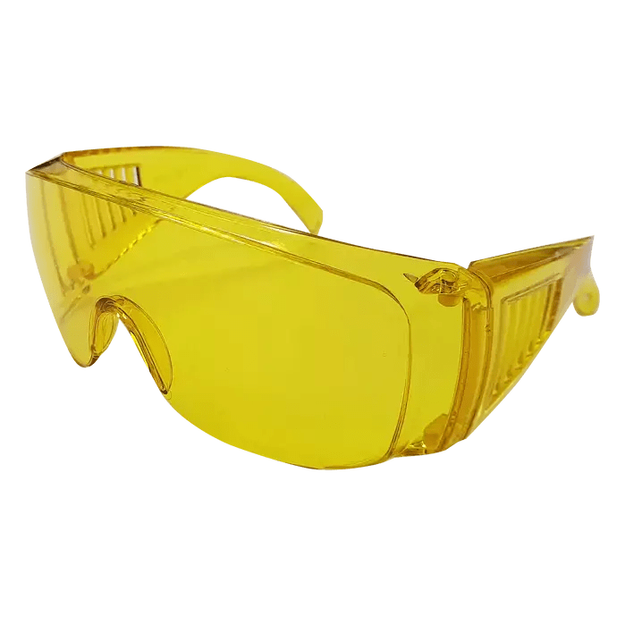 Anti scratch lense wrapround safety spectacles