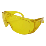 Anti scratch lense wrapround safety spectacles