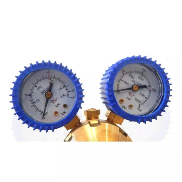Oxygen multi-stage gas regulator