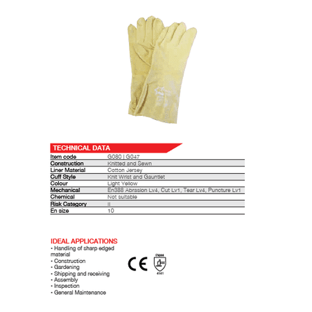 Heavy duty 14'' Cuff latex dipped fleece lined yellow comarex gloves Abrasion-Lv4