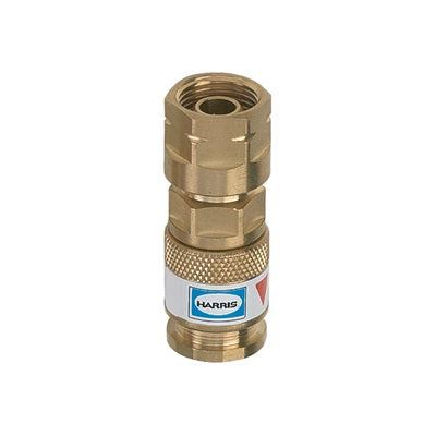 Harris QAC 9/16'' quick release couplings arrestors