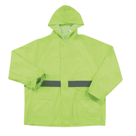 Reflective Hi-vis rubberised rain suits