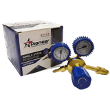 Oxygen single stage gas regulator