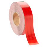 50mm x 50m Reflective red adhesive vehicle tape
