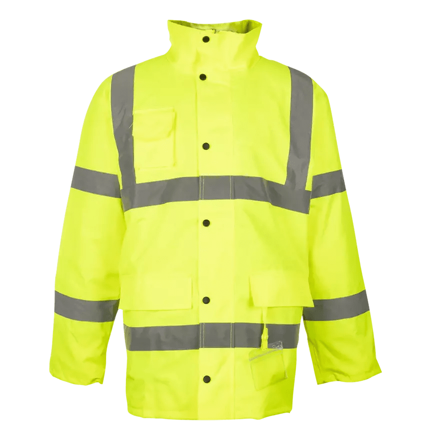 Reflective Hi-vis freezer winter Parka jackets | Online industrial S.A ...