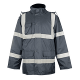 Reflective Hi-vis freezer winter Parka jackets