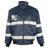 Reflective winter bunny jackets + detachable sleeves