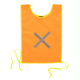 Reflective mesh maxi bib