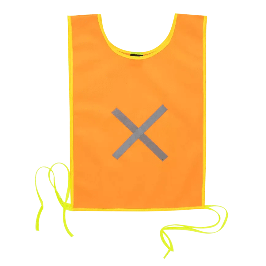Reflective solid material bibs