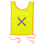 Reflective mesh maxi bib