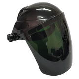 Adjustable HX green visor face shield