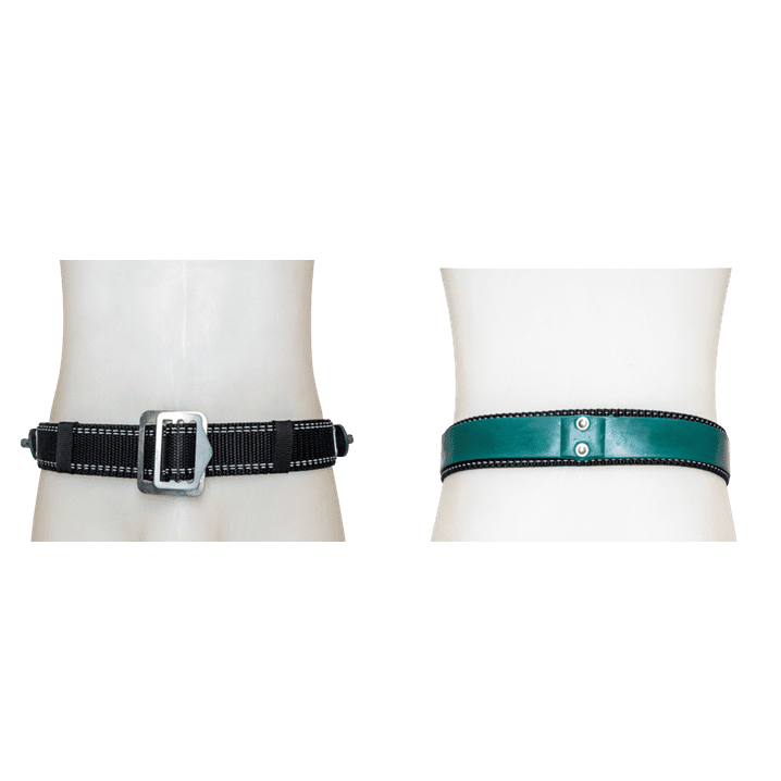 Adjustable reflective cap lamp belt