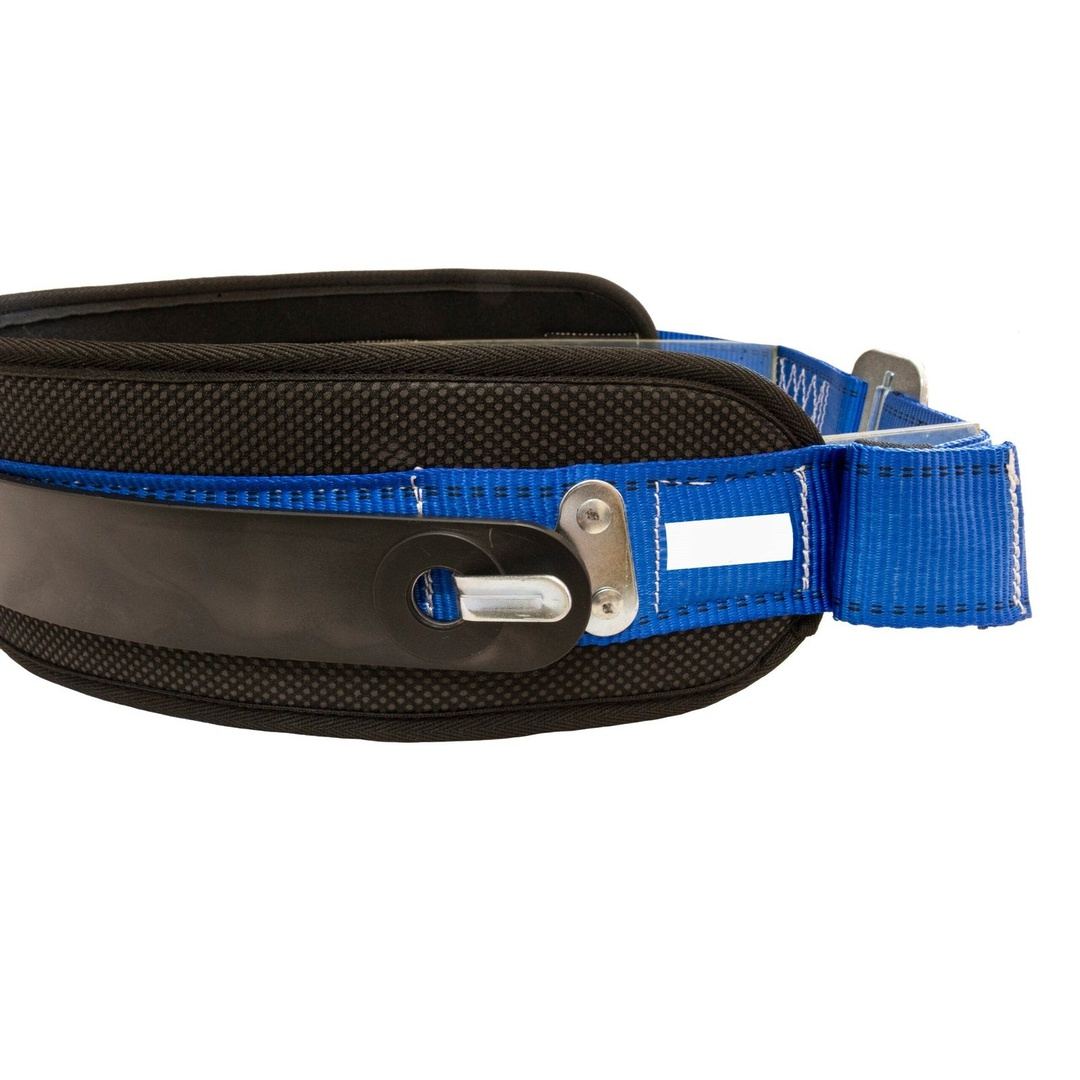 Adjustable padded cap lamp belt