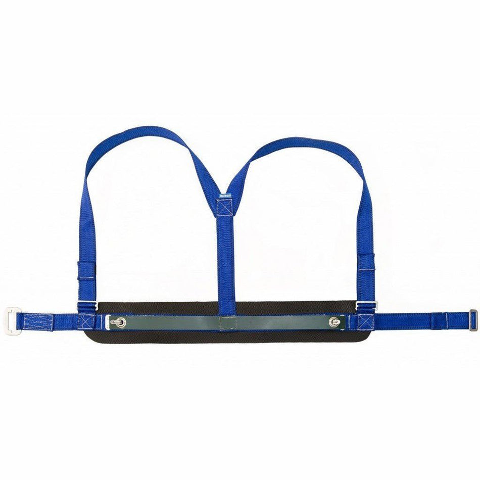 Adjustable shoulder strap cap lamp belt
