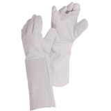 8'' Apron palm chrome leather welding gloves