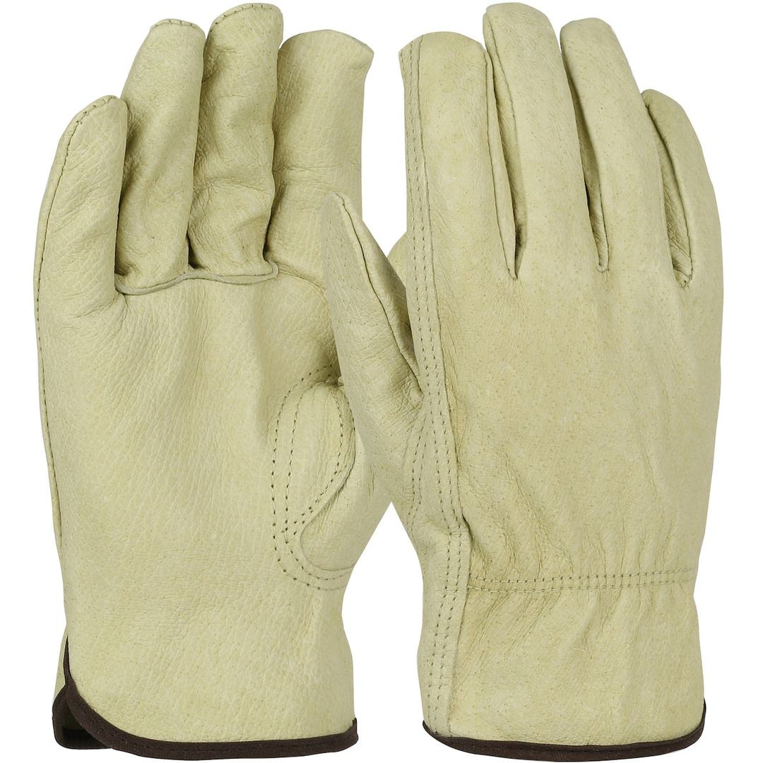 2.5'' Cuff split pig skin tig welding gloves