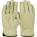 2.5'' Cuff split pig skin tig welding gloves