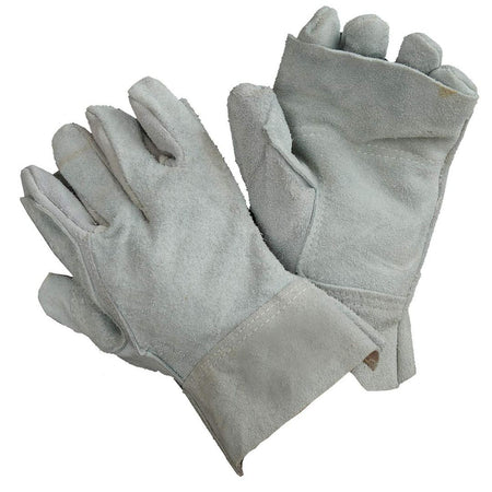 2.5'' Apron palm chrome leather welding gloves