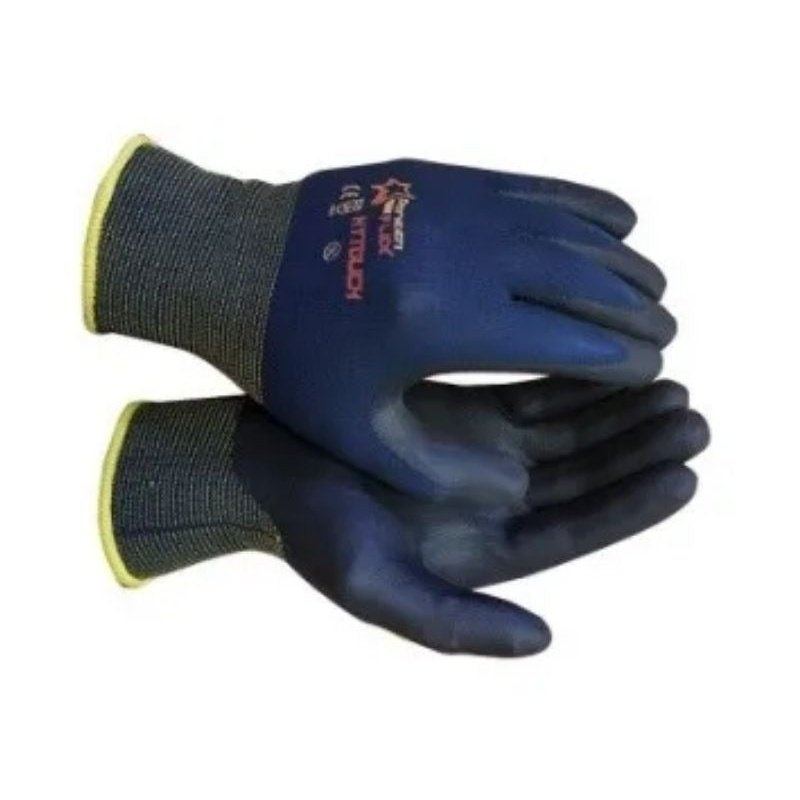 Flex Hytouch super micro foam nitrile nylon lycra gloves Abrasion-Lv4