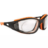 Anti scratch + anti fog clear lense spoggles