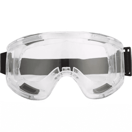 Anti scratch + anti fog clear lense maxi view goggle