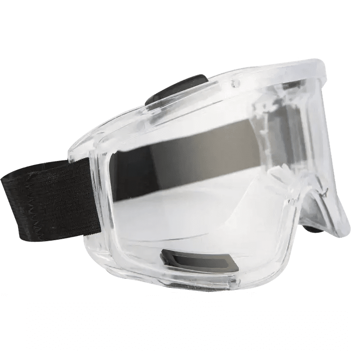 Anti scratch + antifog PRO clear lense maxi view goggle