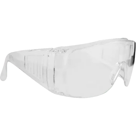 Anti scratch lense wrapround safety spectacles