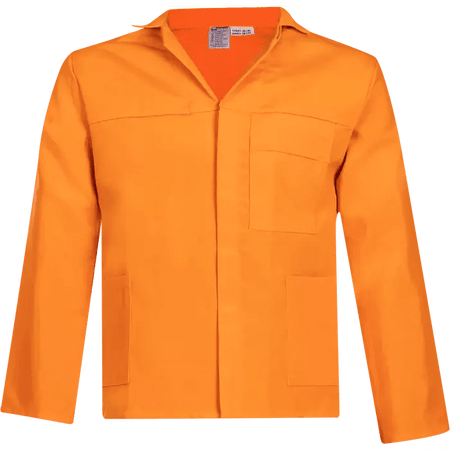 Orange 195gsm 80/20 polycotton conti-suits