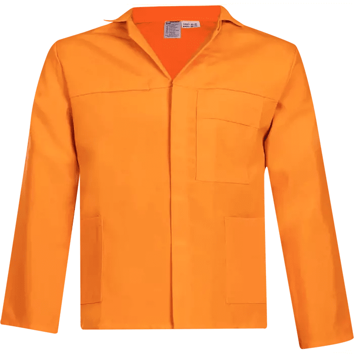 Orange 195gsm 80/20 polycotton conti-suits