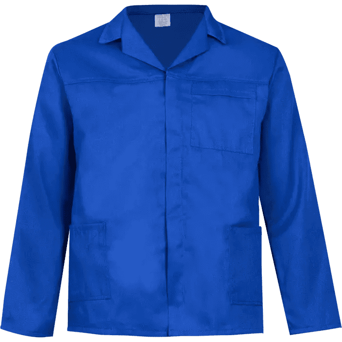 Royal blue Econo polycotton conti-suits