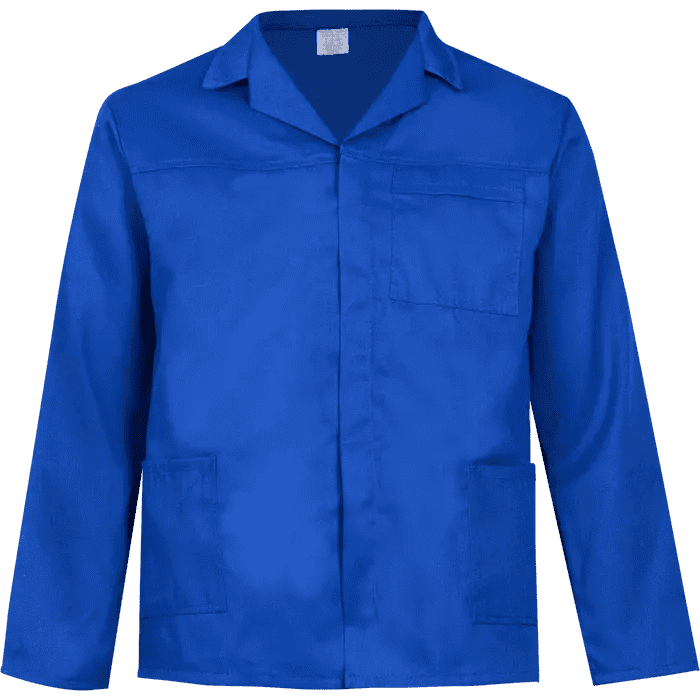 Royal blue 195gsm 80/20 polycotton conti-suits
