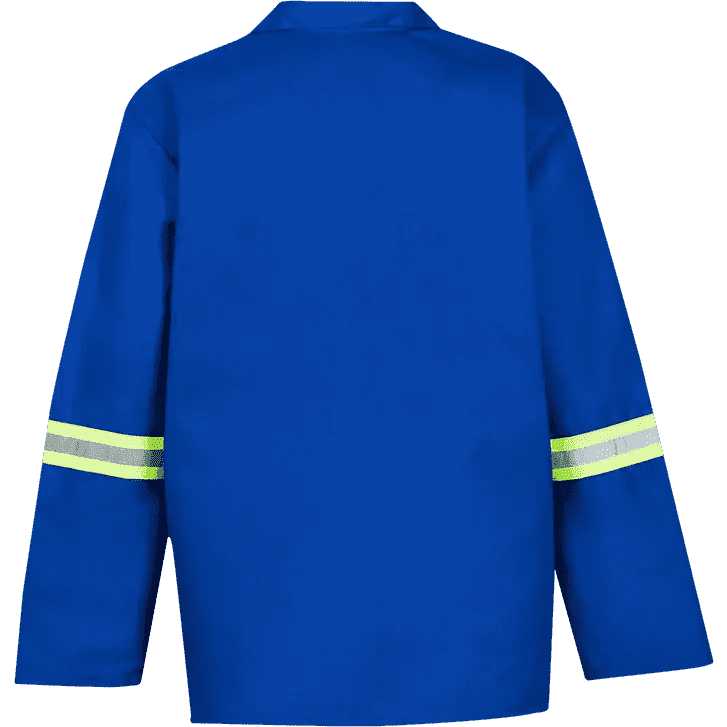Reflective royal blue 195gsm 80/20 polycotton conti-suits