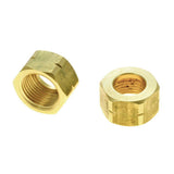 3/8'' Acetylene LH gas nuts