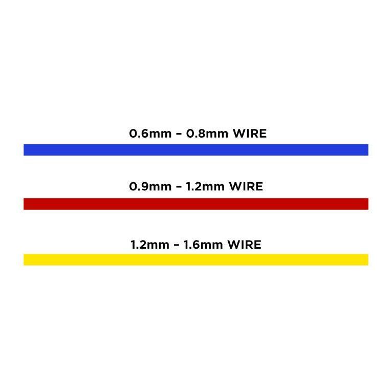 Yellow 1.2mm-1.6mm 4.5m Steel mig liner