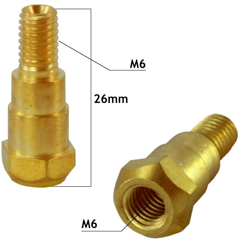 MB36 Mig torch M6 Tip adaptors | Online industrial S.A – Online Industrial
