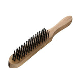 5-Row Mild steel wooden handle welding brazing brush