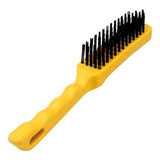 5-Row Mild steel plastic handle welding brazing brush