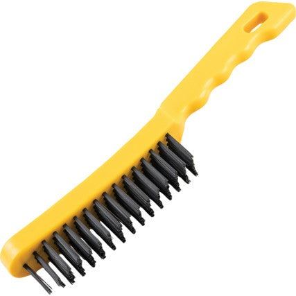 5-Row Mild steel plastic handle welding brazing brush